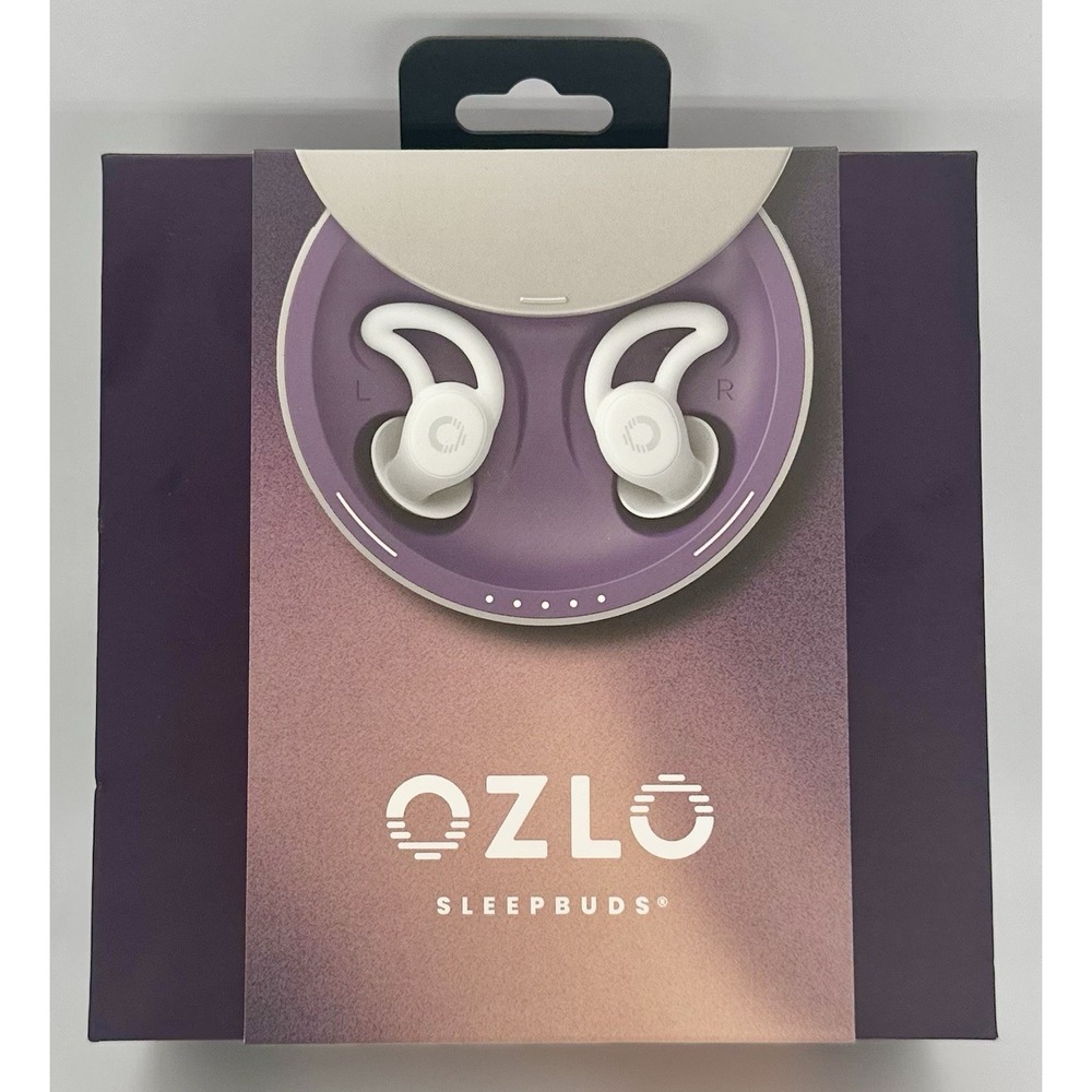 Ozlo Sleepbuds Wireless Sleep Earbuds Snore Noise Masking Side Sleeper NEW